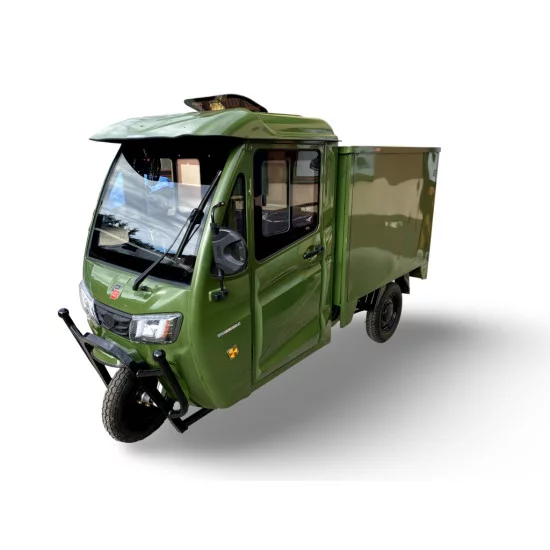 ENERBIKE JP2000 CARGO BOX  elektrická pracovná trojkolka s boxom - 2kW 72V 80Ah max. 40km/h max. 738 kg